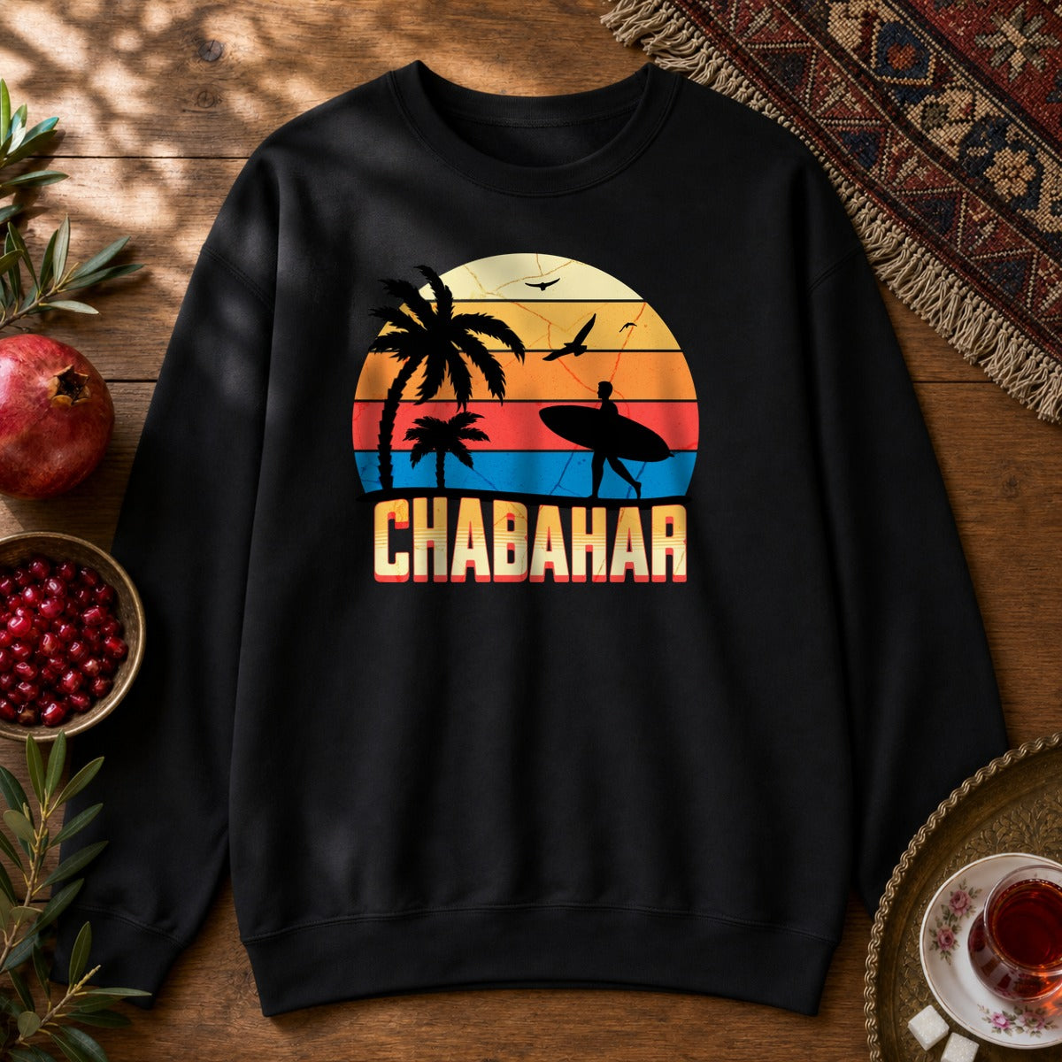 Chabahar Sweatshirt - Black