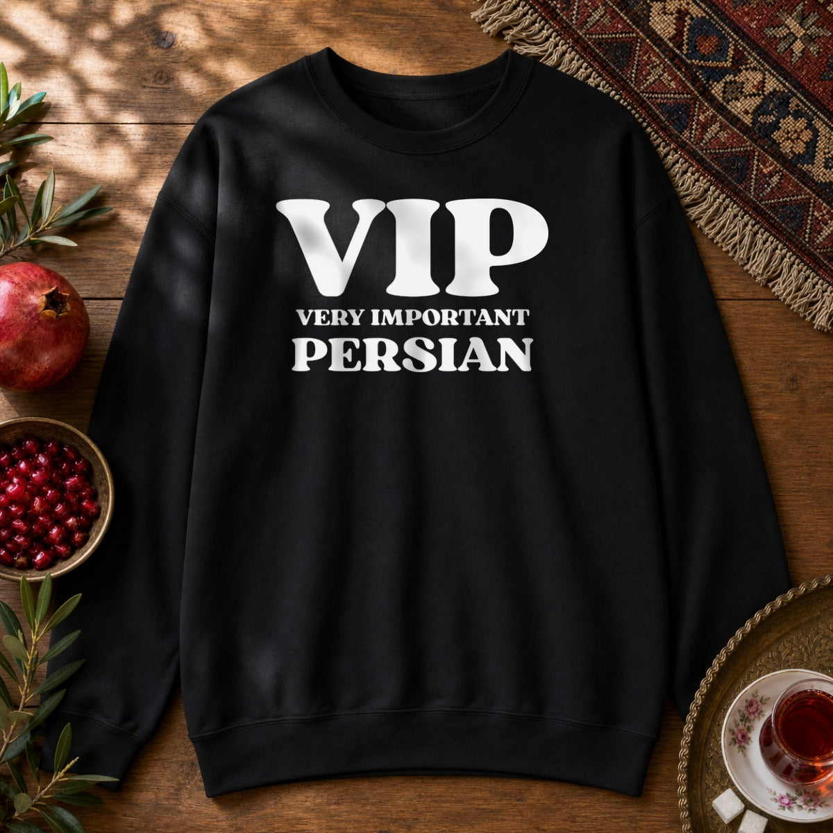 Persian VIP Sweatshirt - Black