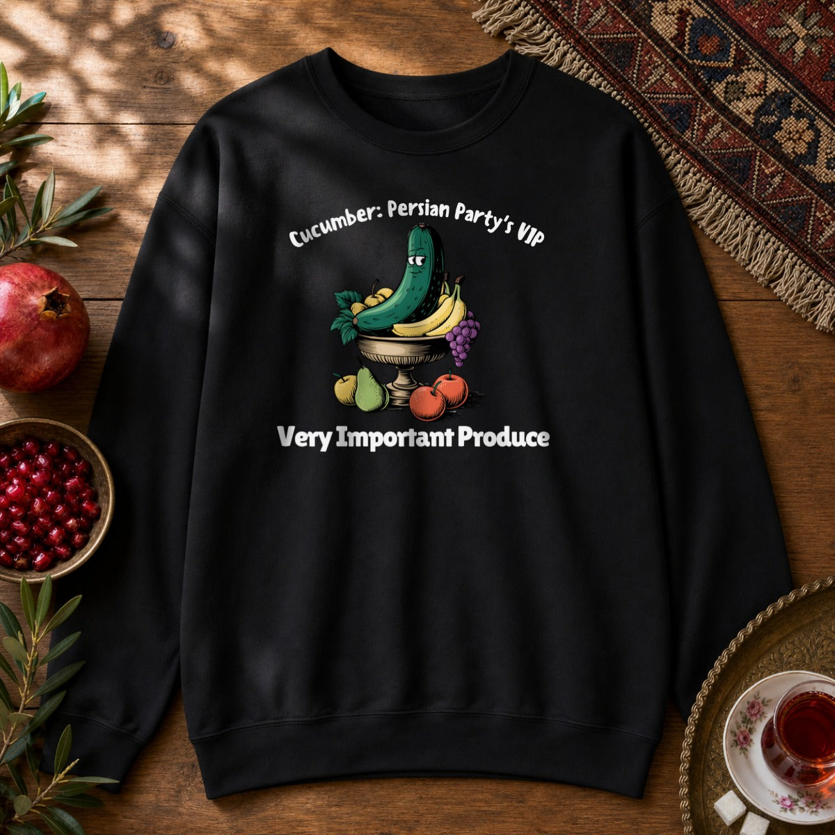 Persian Party's VIP Sweatshirt - Black