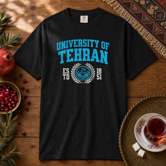 University of Tehran Premium Tee - Black