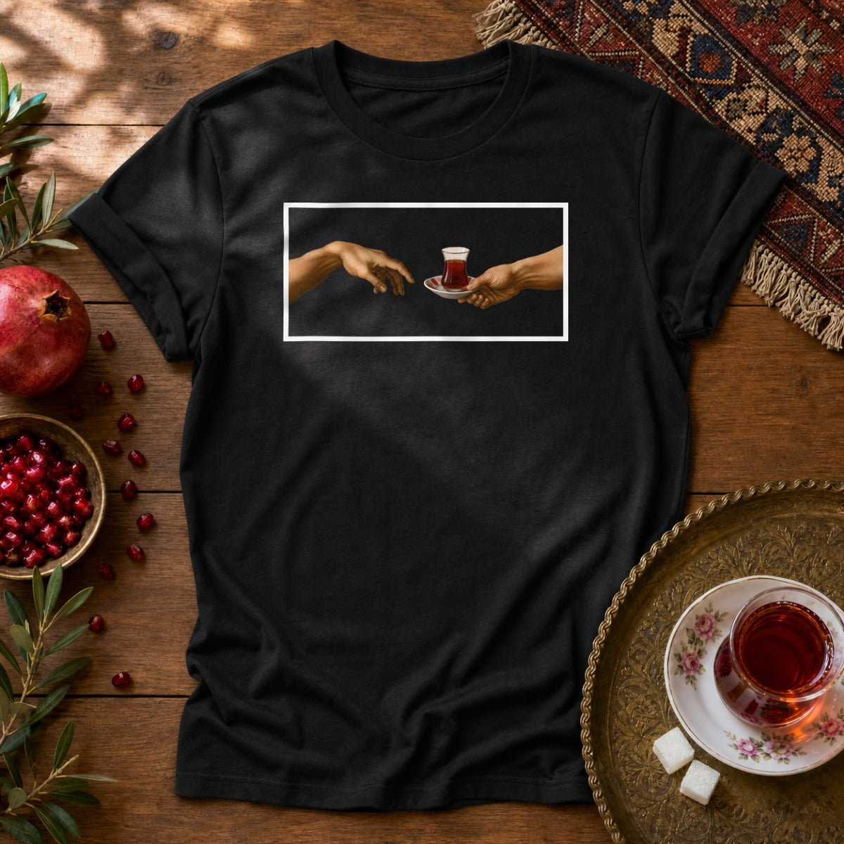 The Creation of Chayee Unisex T-Shirt - Black