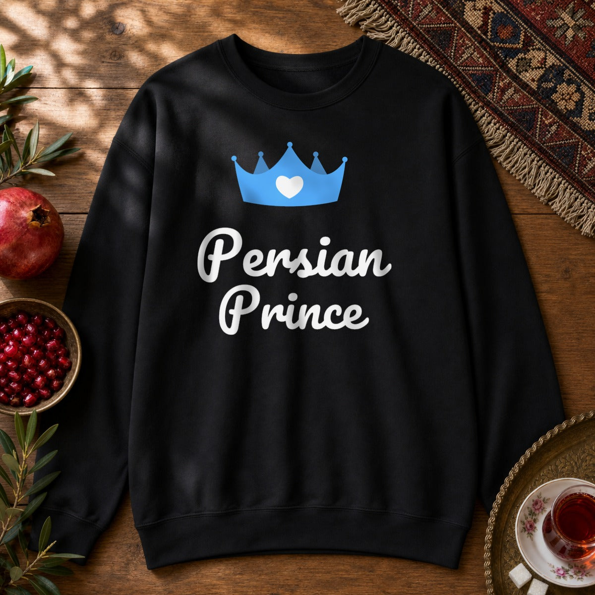 Persian Prince Sweatshirt - Black