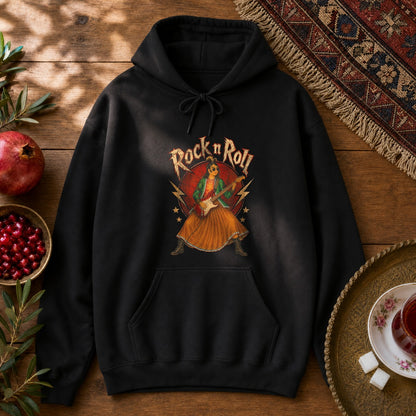 Rock n Roll Hoodie - Black