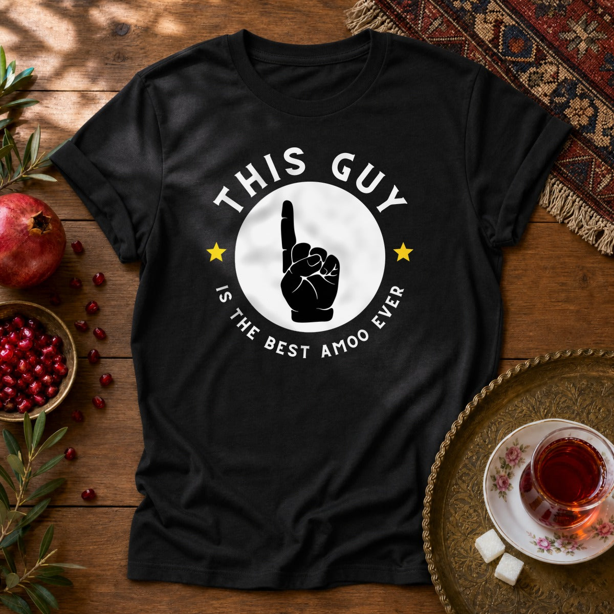 This guy is the best Amoo Unisex T-Shirt - Black
