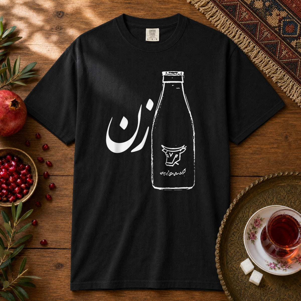 Shirzan  Premium Tee - Black