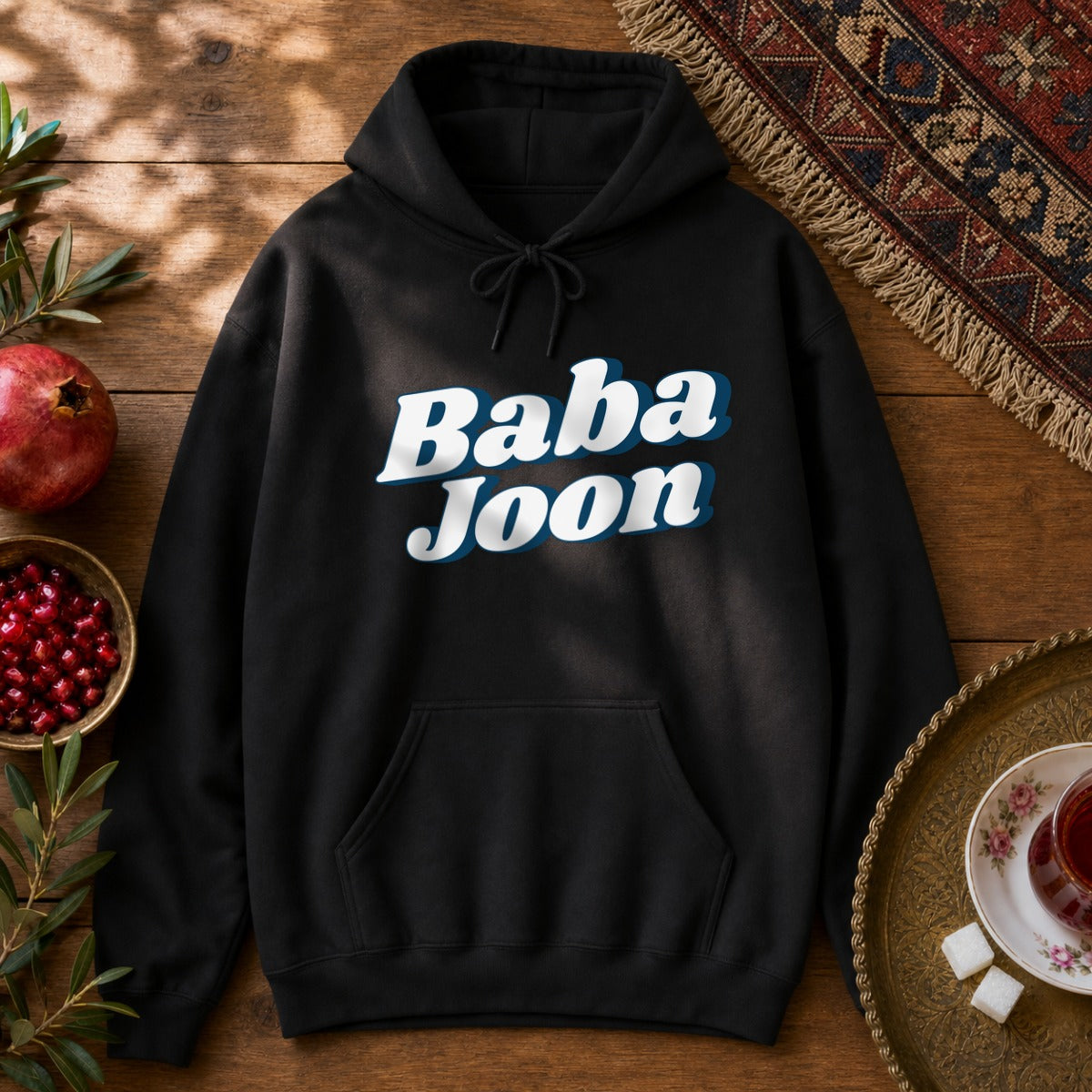 Baba Joon Hoodie - Black