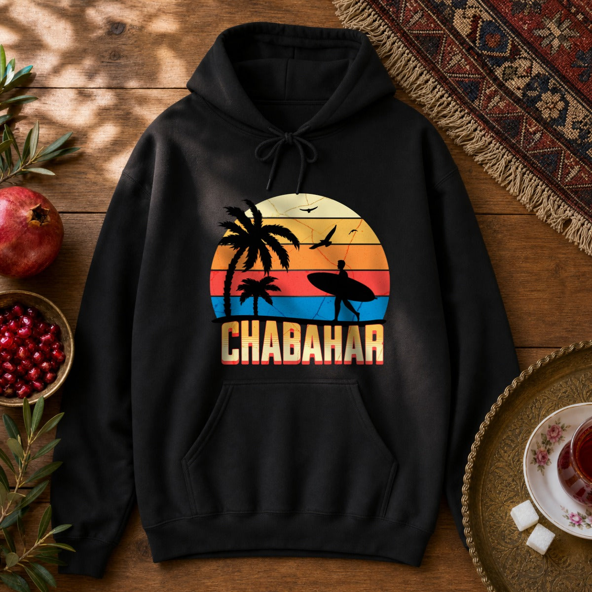 Chabahar Hoodie - Black