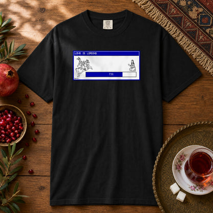 Love is Loading Premium Tee - Black