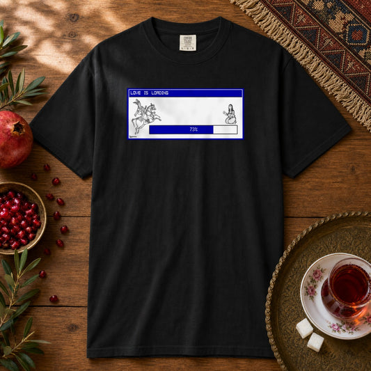 Love is Loading Premium Tee - Black