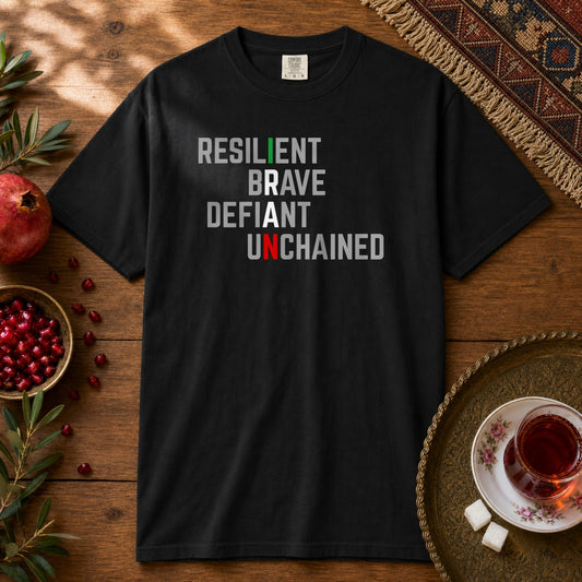 Iran Unchained Premium Tee - Black