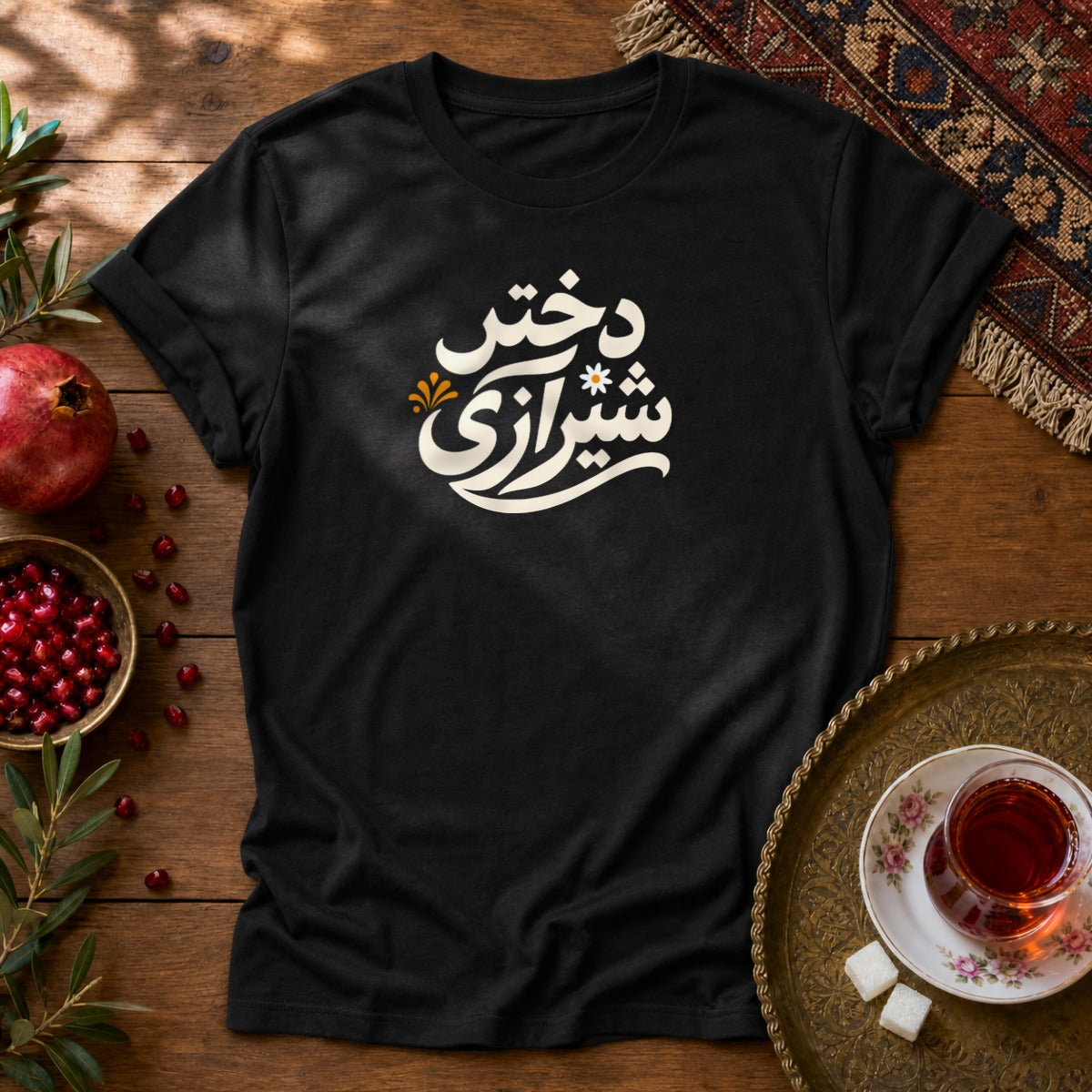 Dokhtar Shirazi Unisex T-Shirt - Black