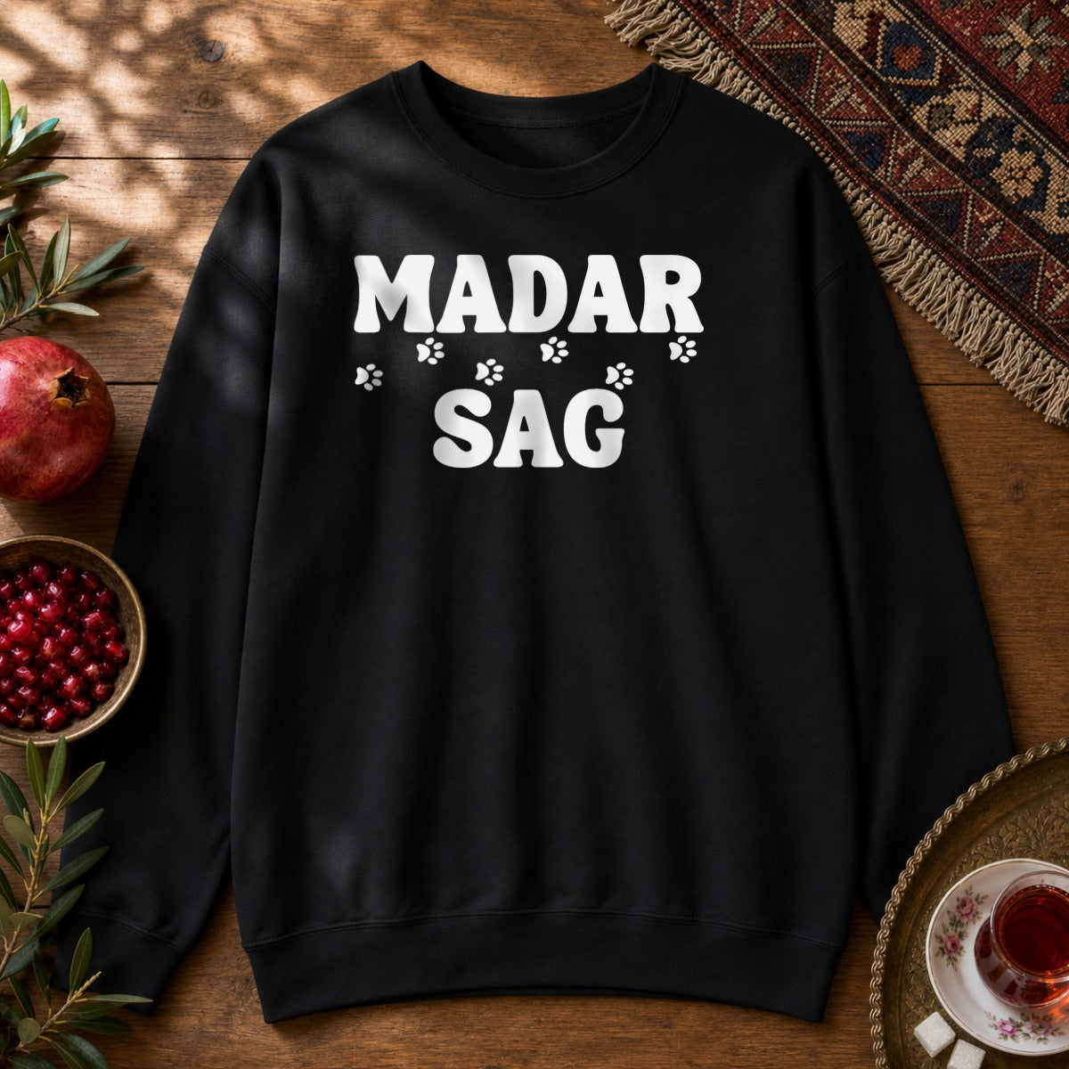 Madar Sag Sweatshirt - Black