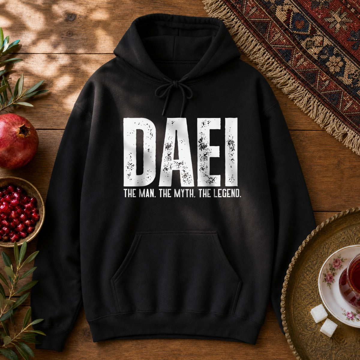Daei, the myth Hoodie - Black