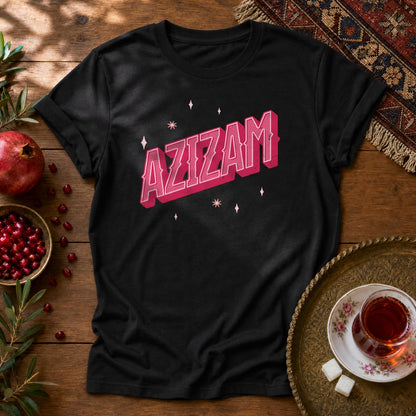 Azizam Vintage Unisex T-Shirt - Black