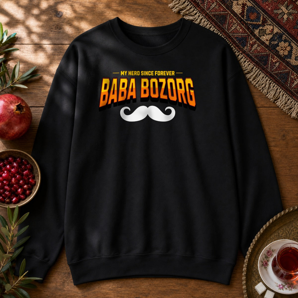 Bababozorg Hero Sweatshirt - Black