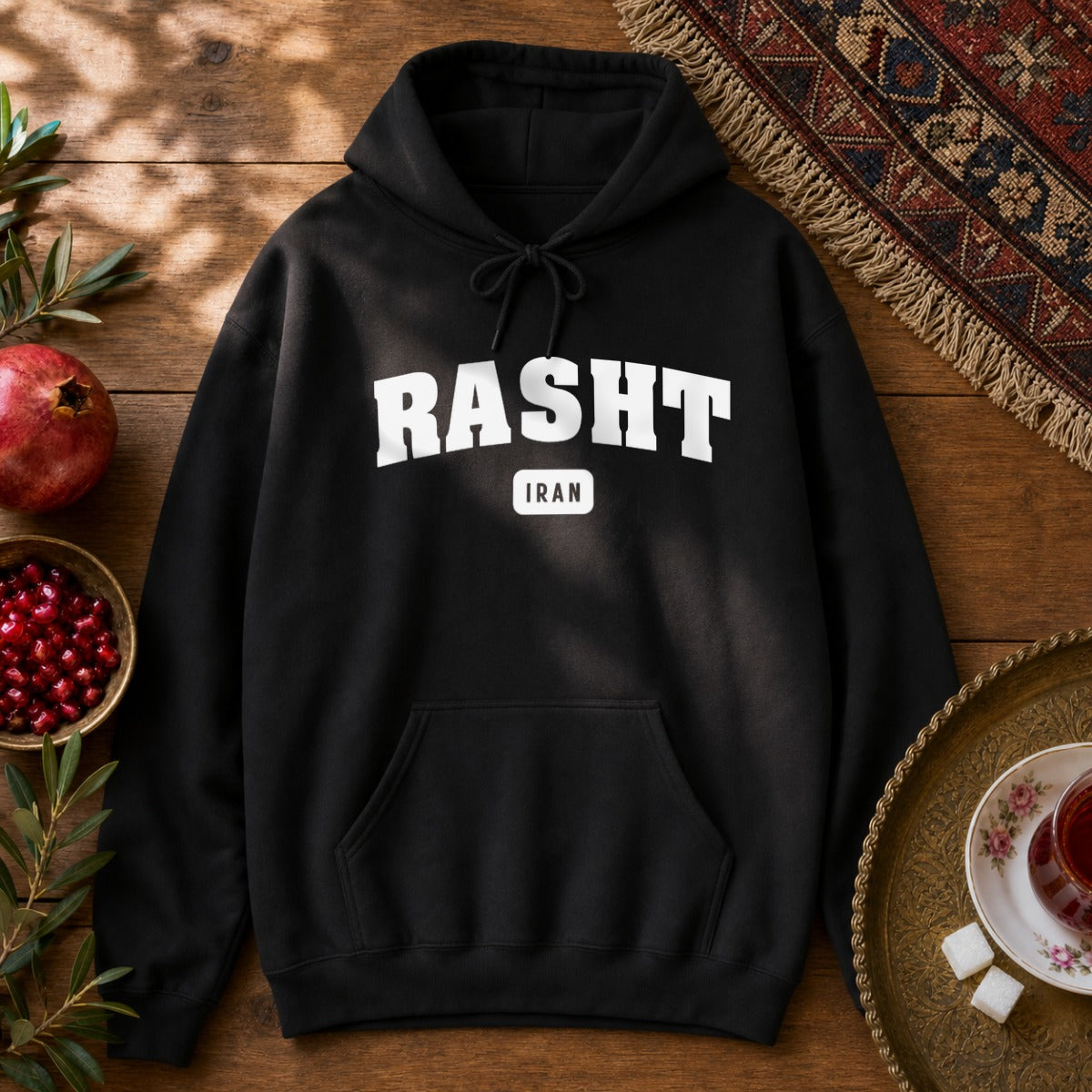 Rasht Hoodie - Black