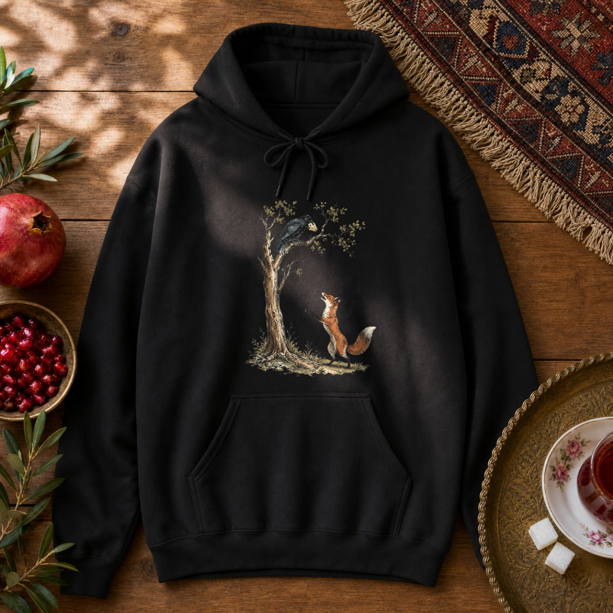 Roobah va Kalagh Hoodie - Black