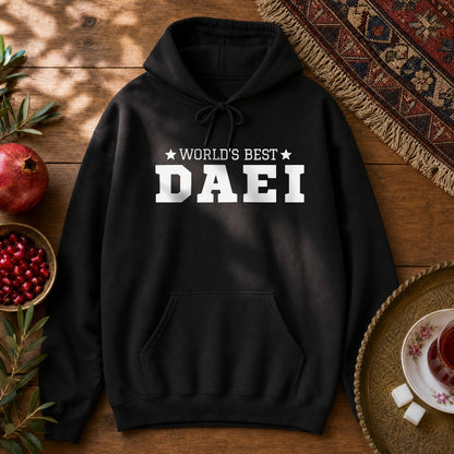 World's Best Daei Hoodie - Black