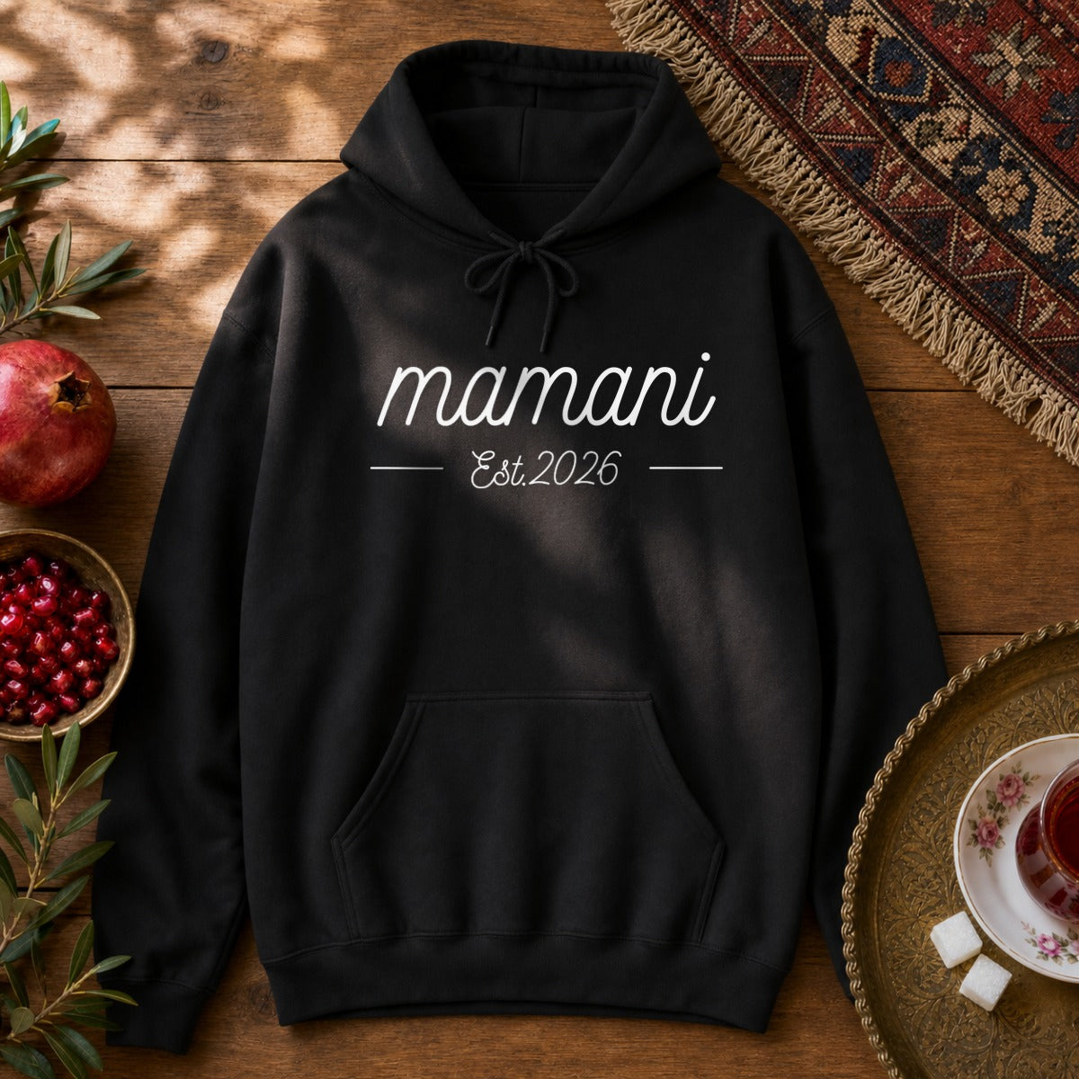 Mamani, Est 2026 Hoodie - Black