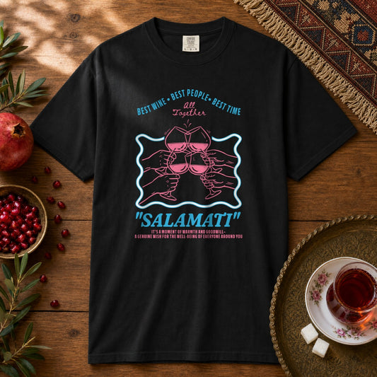 Salamati Explained Premium Tee - Black
