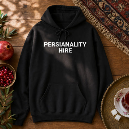 Persianality Hire Hoodie - Black