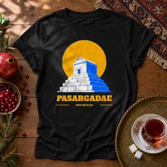Pasargadae Unisex T-Shirt - Black
