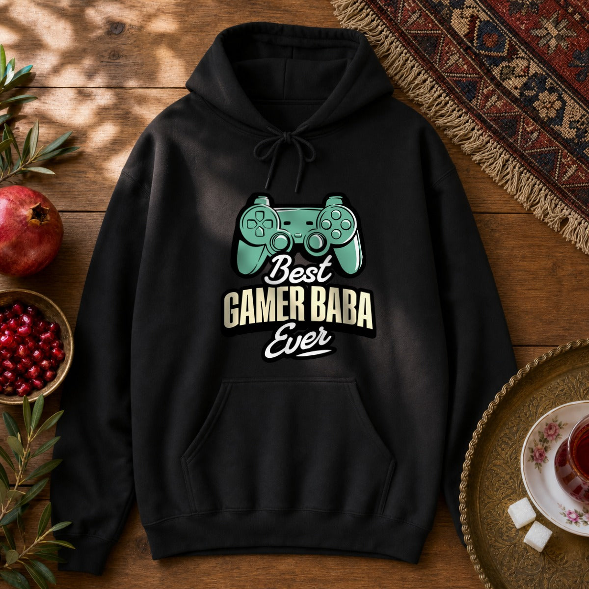 Gamer Baba Hoodie - Black