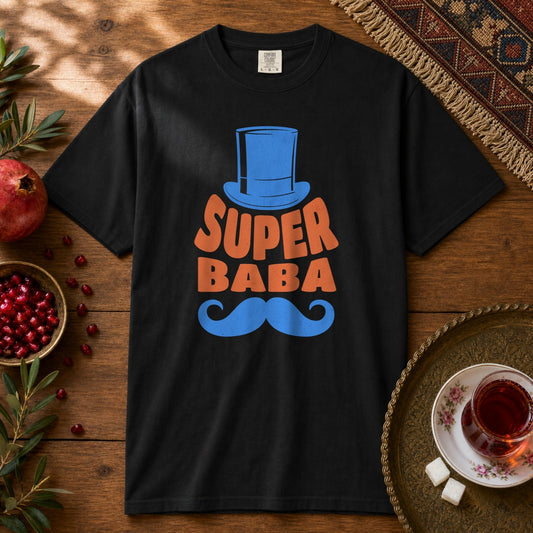 Super Baba Premium Tee - Black