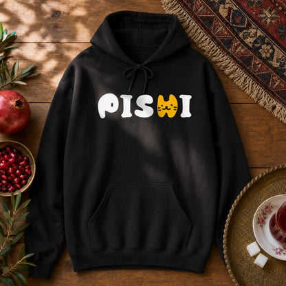 Pishi Type Hoodie - Black