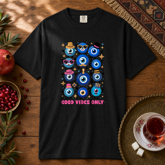 Good Vibes Only Premium Tee - Black