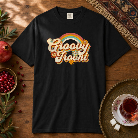 Groovy Irooni Premium Tee - Black