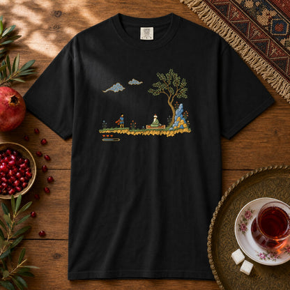 Retro Quest - Pixel Art Premium Tee - Black
