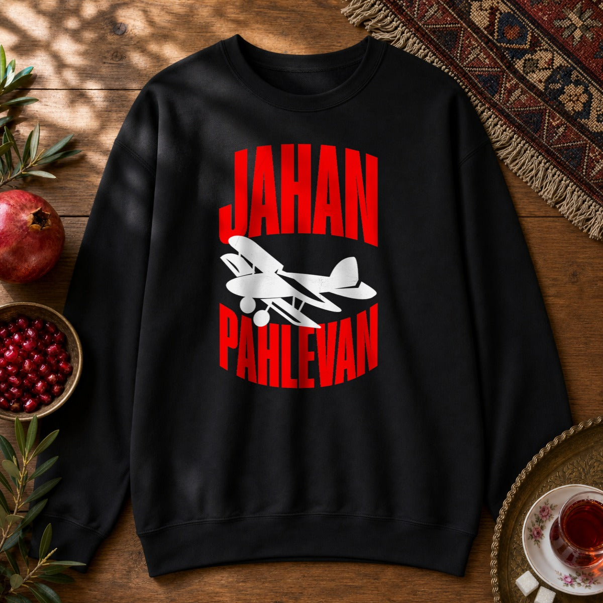 Jahan Pahlevan Sweatshirt - Black