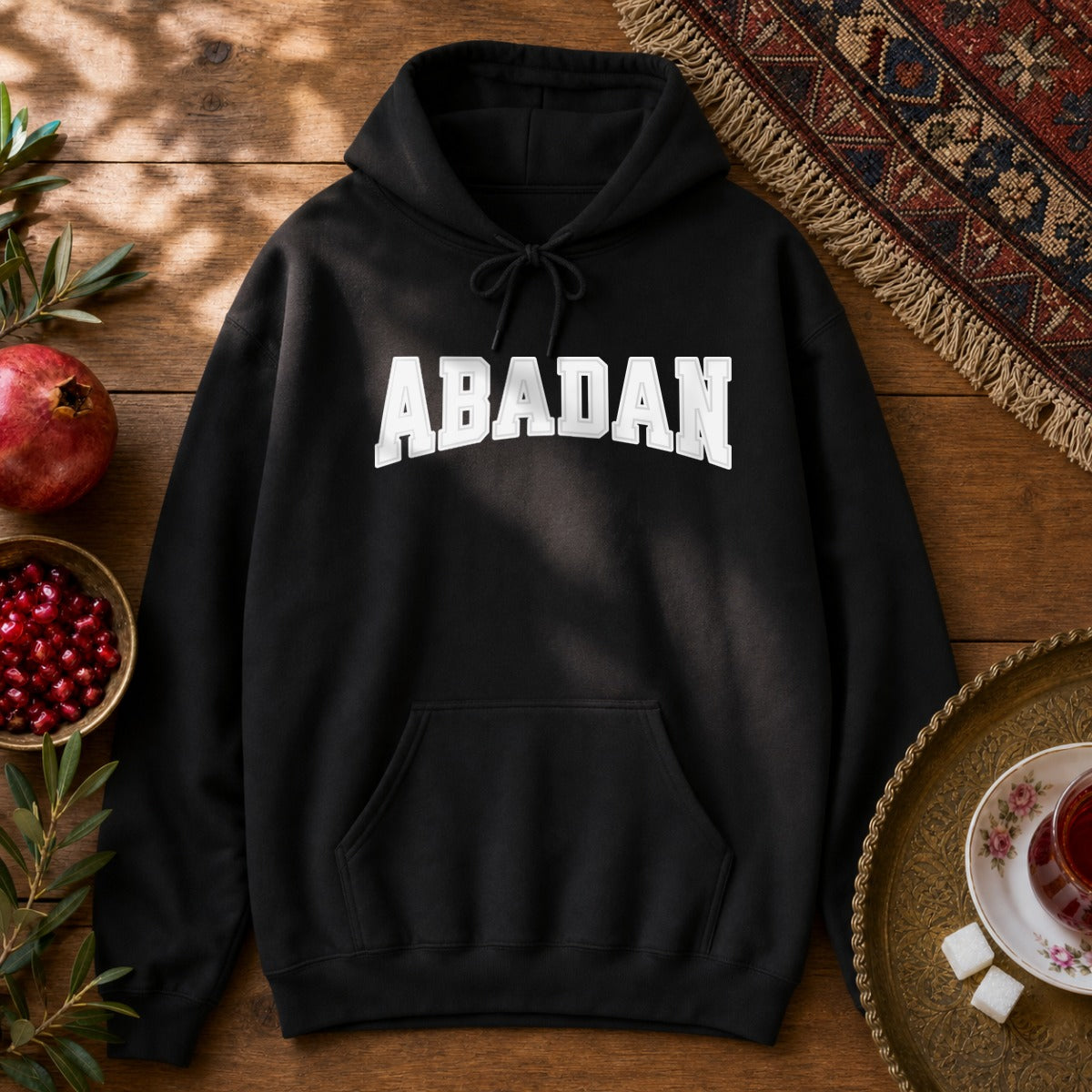 Abadan Hoodie - Black