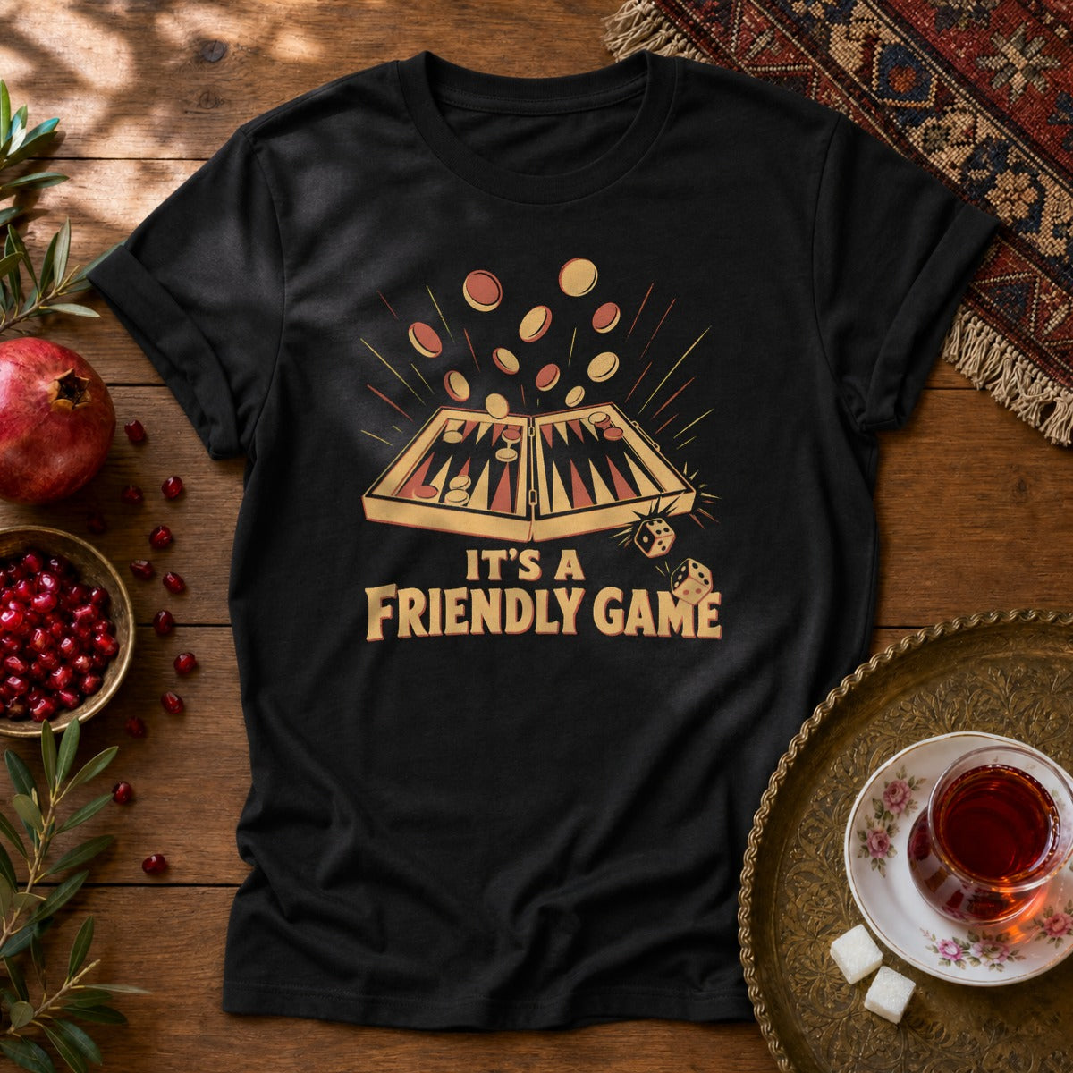 It's a Friendly Game Unisex T-Shirt - Black