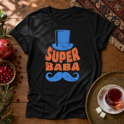 Super Baba Unisex T-Shirt - Black