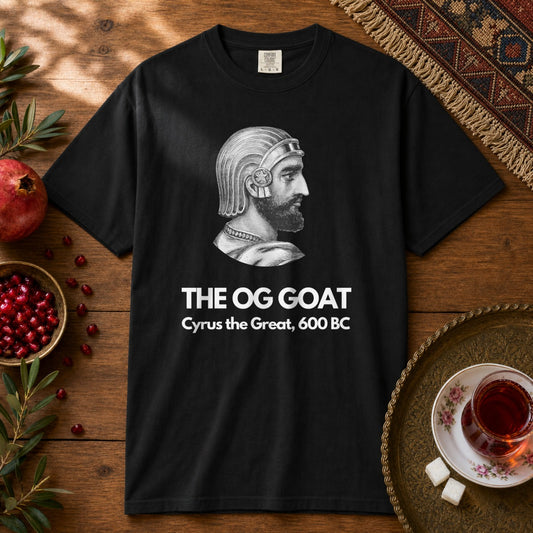 The OG GOAT Premium Tee - Black