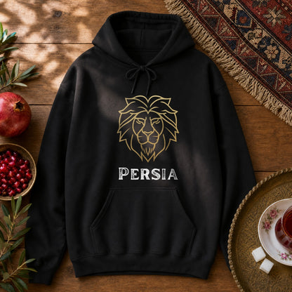 Golden Lion Persia Hoodie - Black