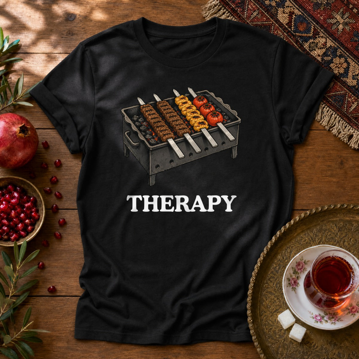 Therapy Unisex T-Shirt - Black
