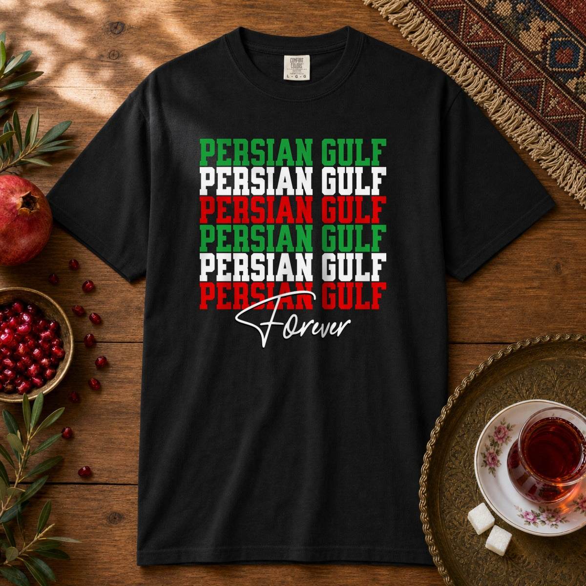 Persian Gulf, Forever Premium Tee - Black