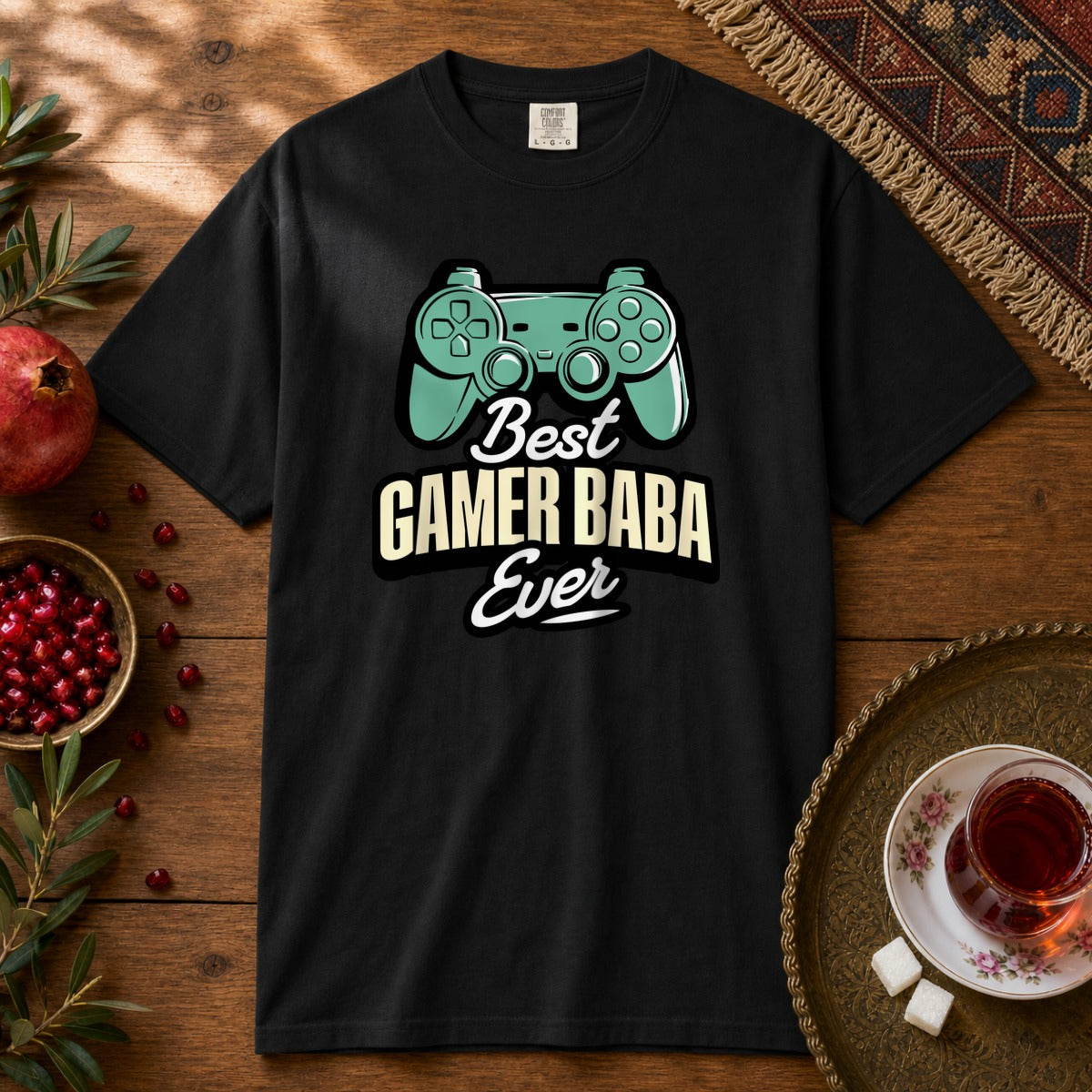 Gamer Baba Premium Tee - Black