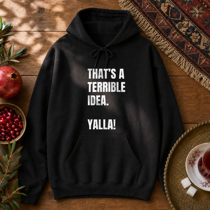 Yalla! Hoodie - Black