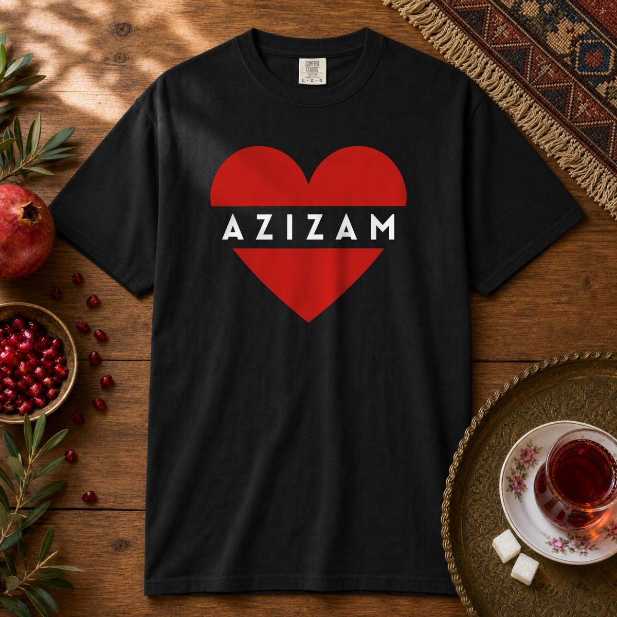 Azizam Premium Tee - Black