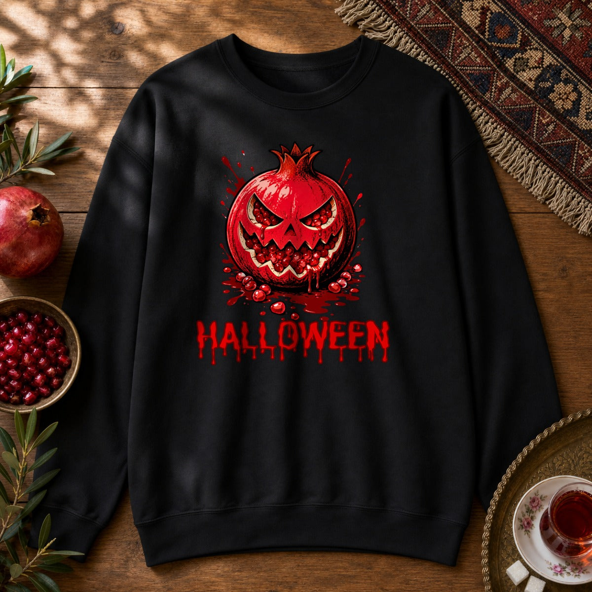 Halloween Anar Sweatshirt - Black