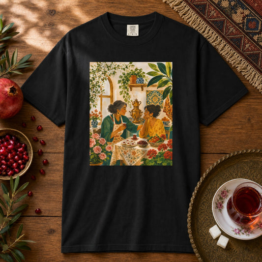 Maman's Kitchen Premium Tee - Black