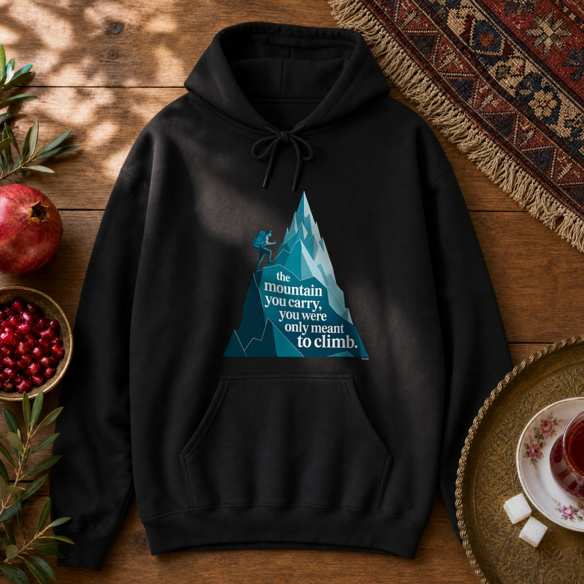 Rumi Mountain Hoodie - Black