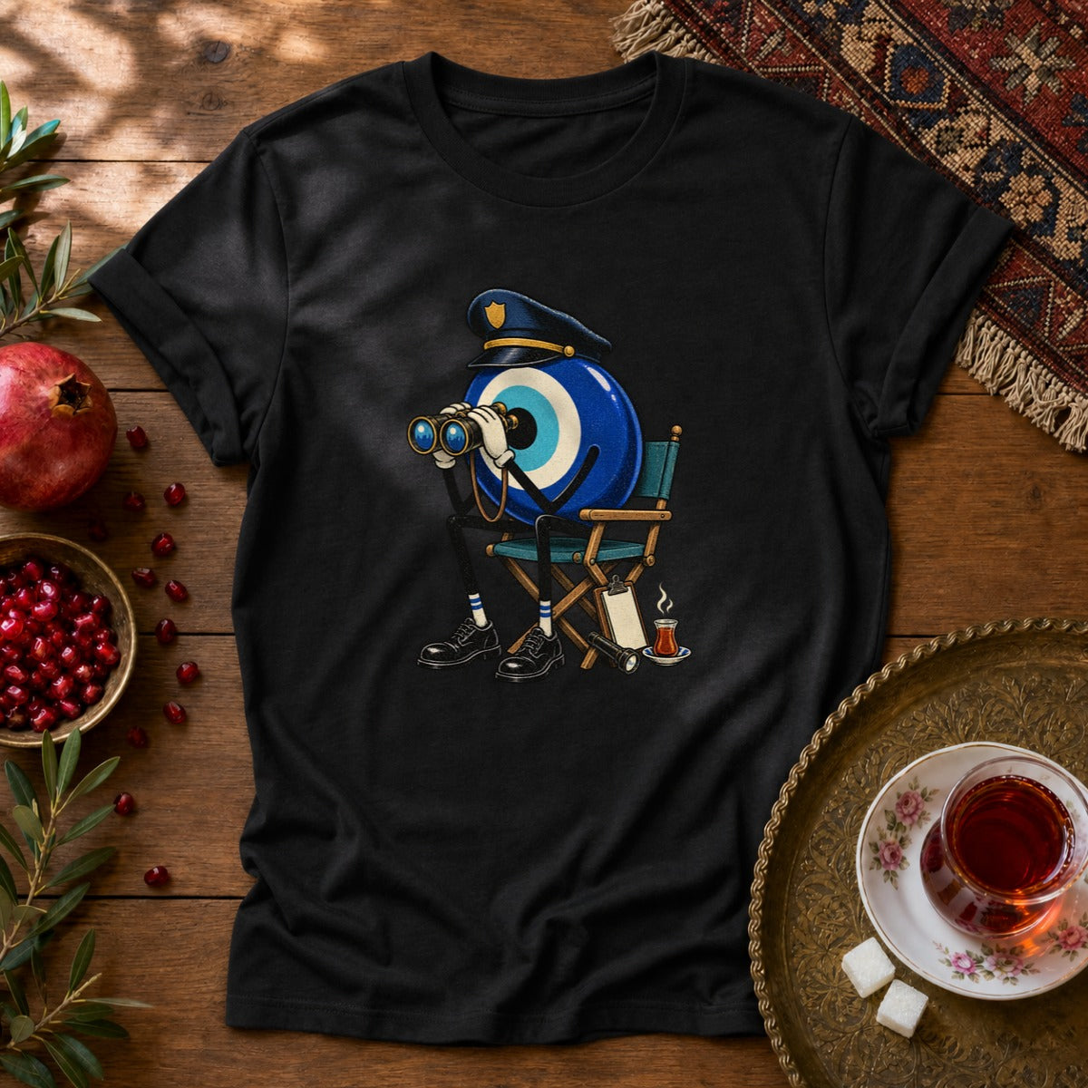 Nazar Guard Unisex T-Shirt - Black
