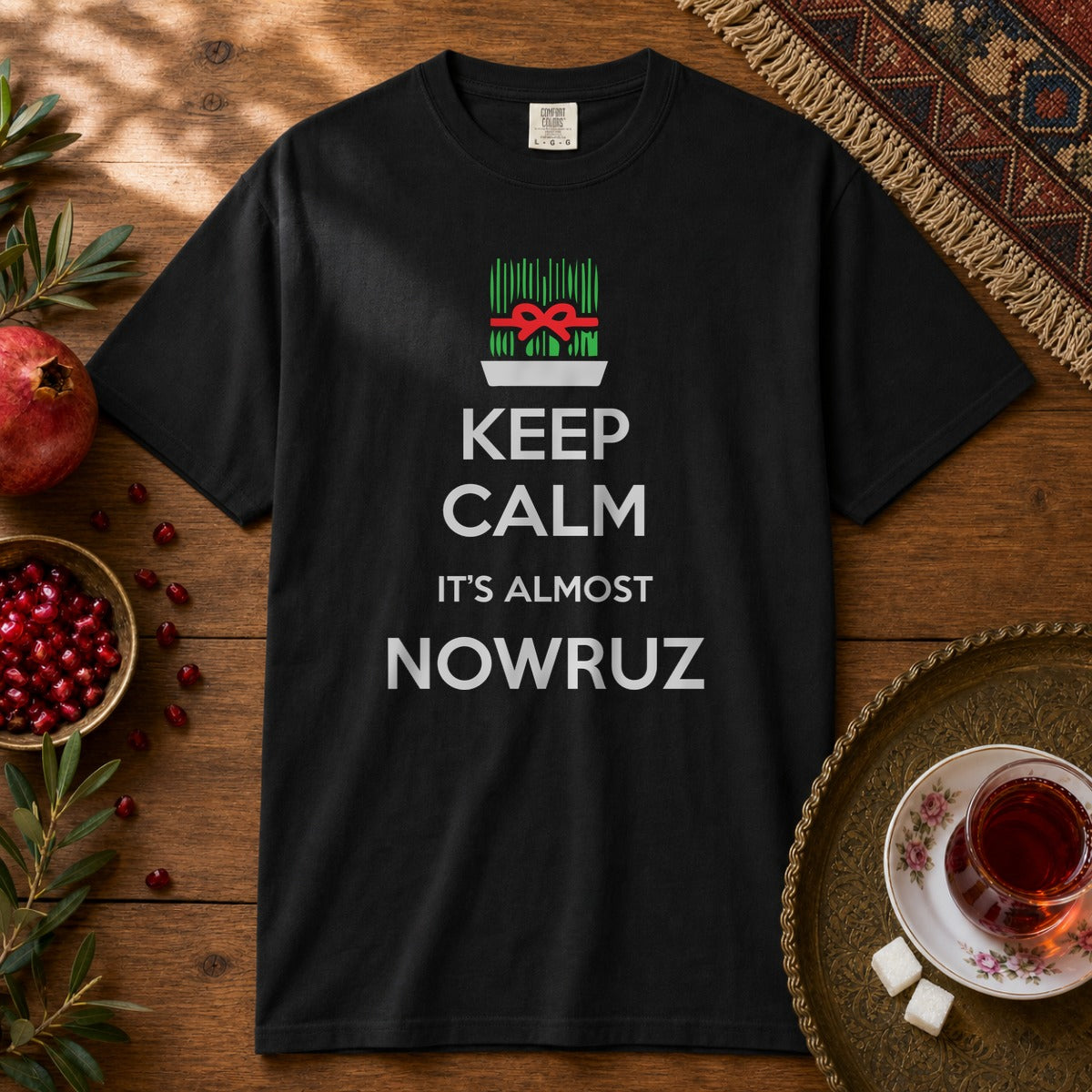 It's Almost Nowruz Premium Tee - Black