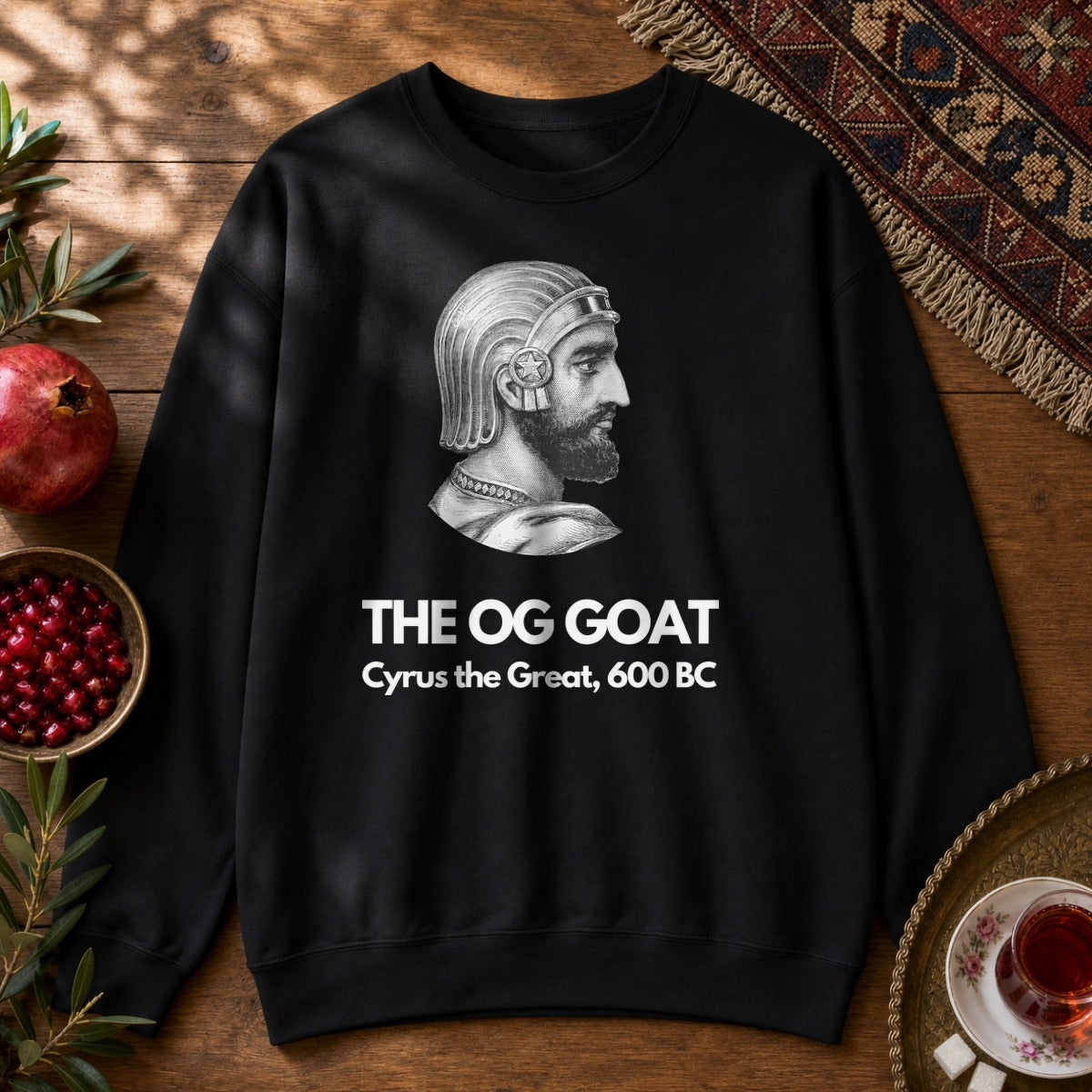 The OG GOAT Sweatshirt - Black