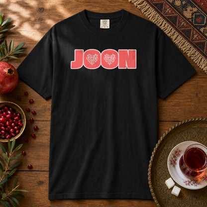 Joon Floral Premium Tee - Black